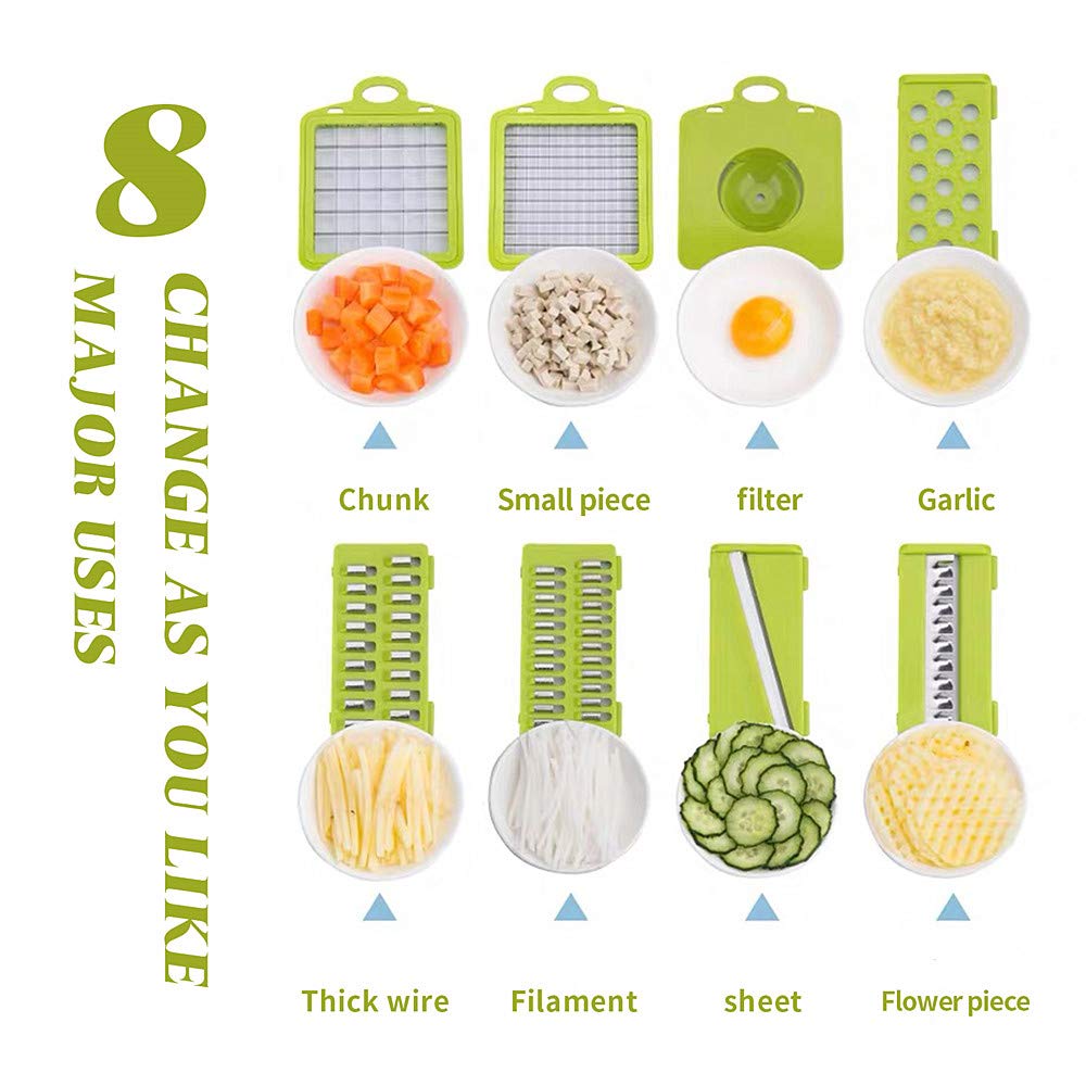 VEGETABLE CHOPPER WITH CONTAINER