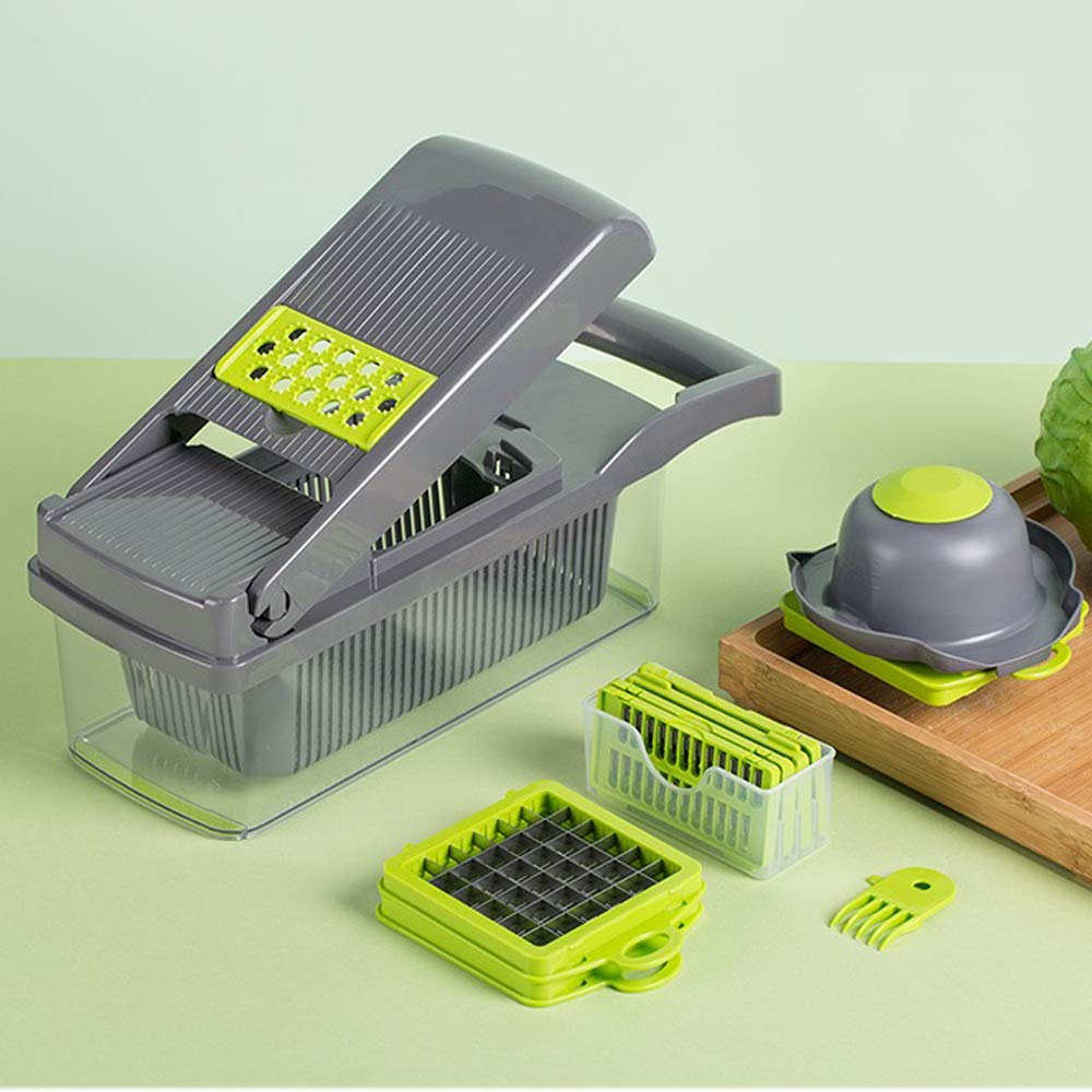 VEGETABLE CHOPPER WITH CONTAINER
