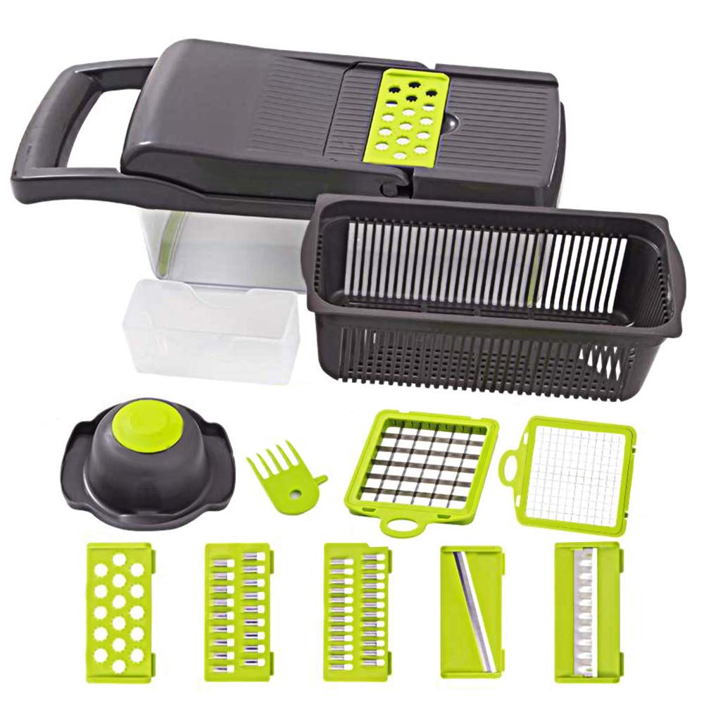 VEGETABLE CHOPPER WITH CONTAINER